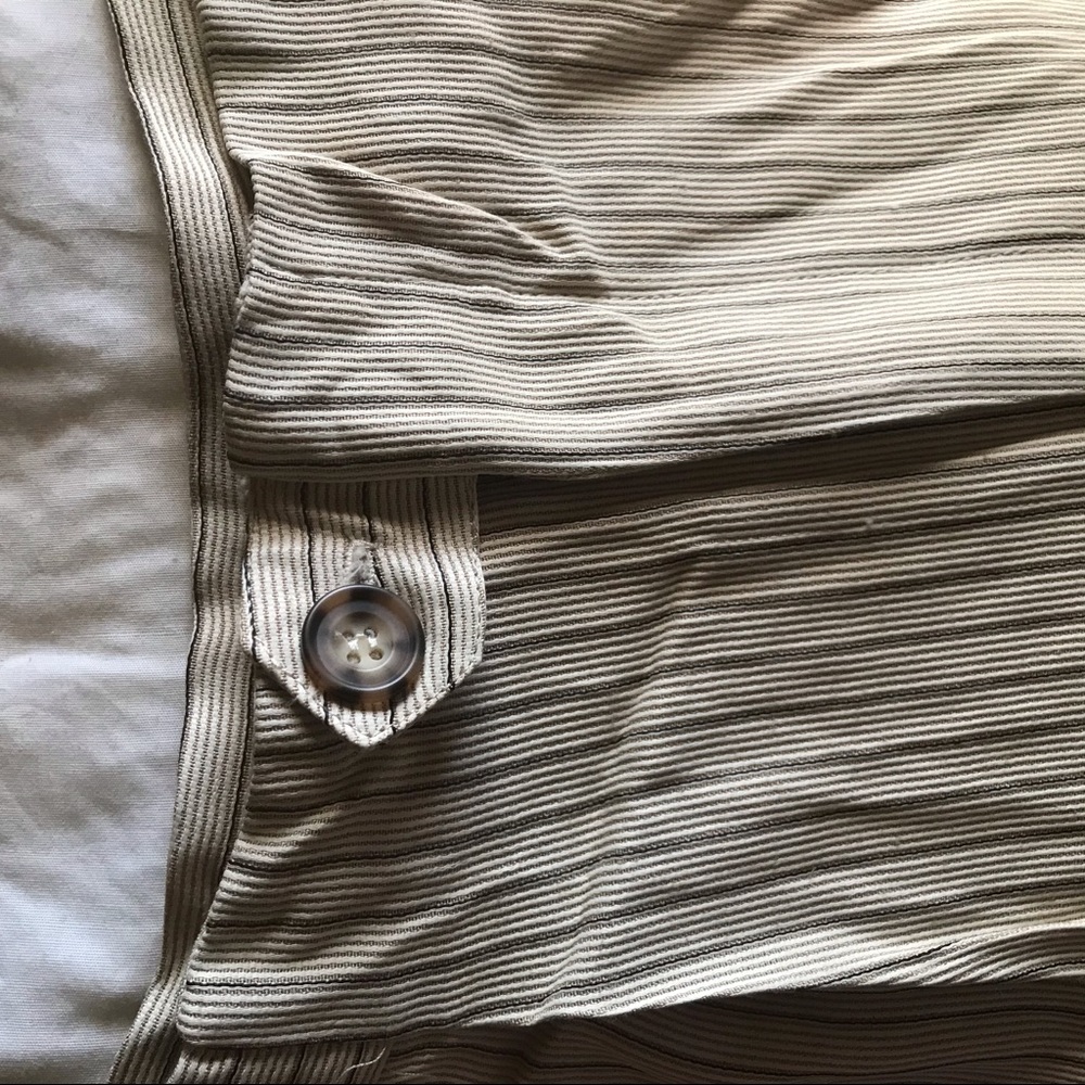 Vintage Rayon Pinstripe Bodice Trouser Pants